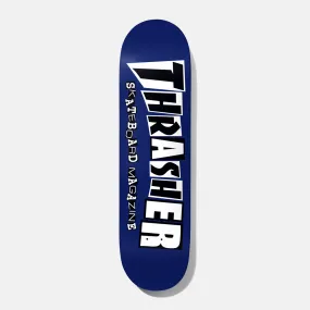 Baker Skateboards T-Funk Thrasher Magazine Skateboard Deck - 8.5 (Blue)