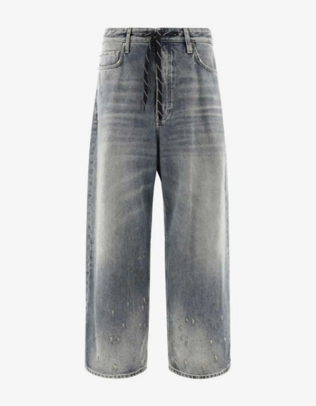 Balenciaga Blue Oversized Baggy Jeans