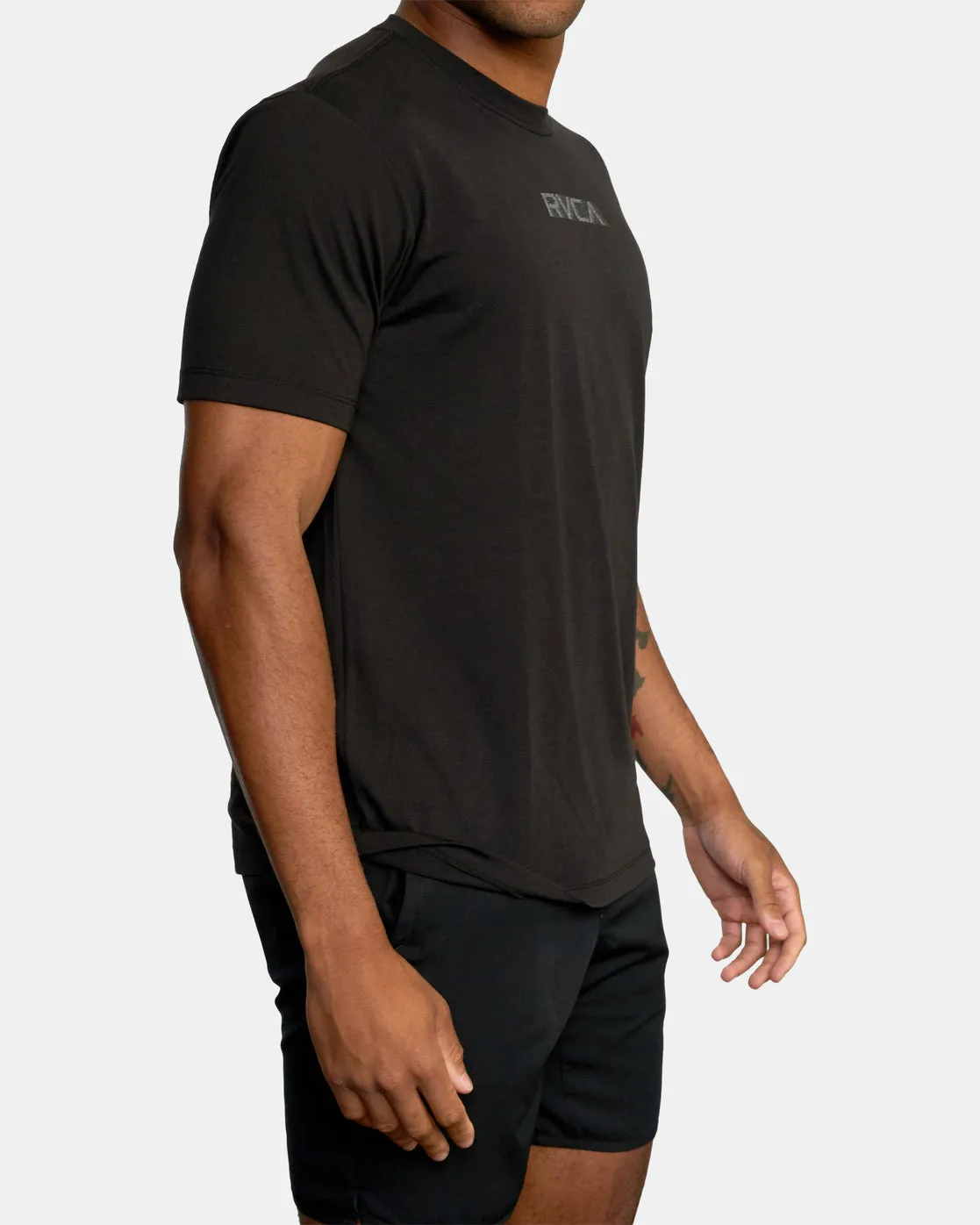 Big RVCA Speed Workout Shirt - Black