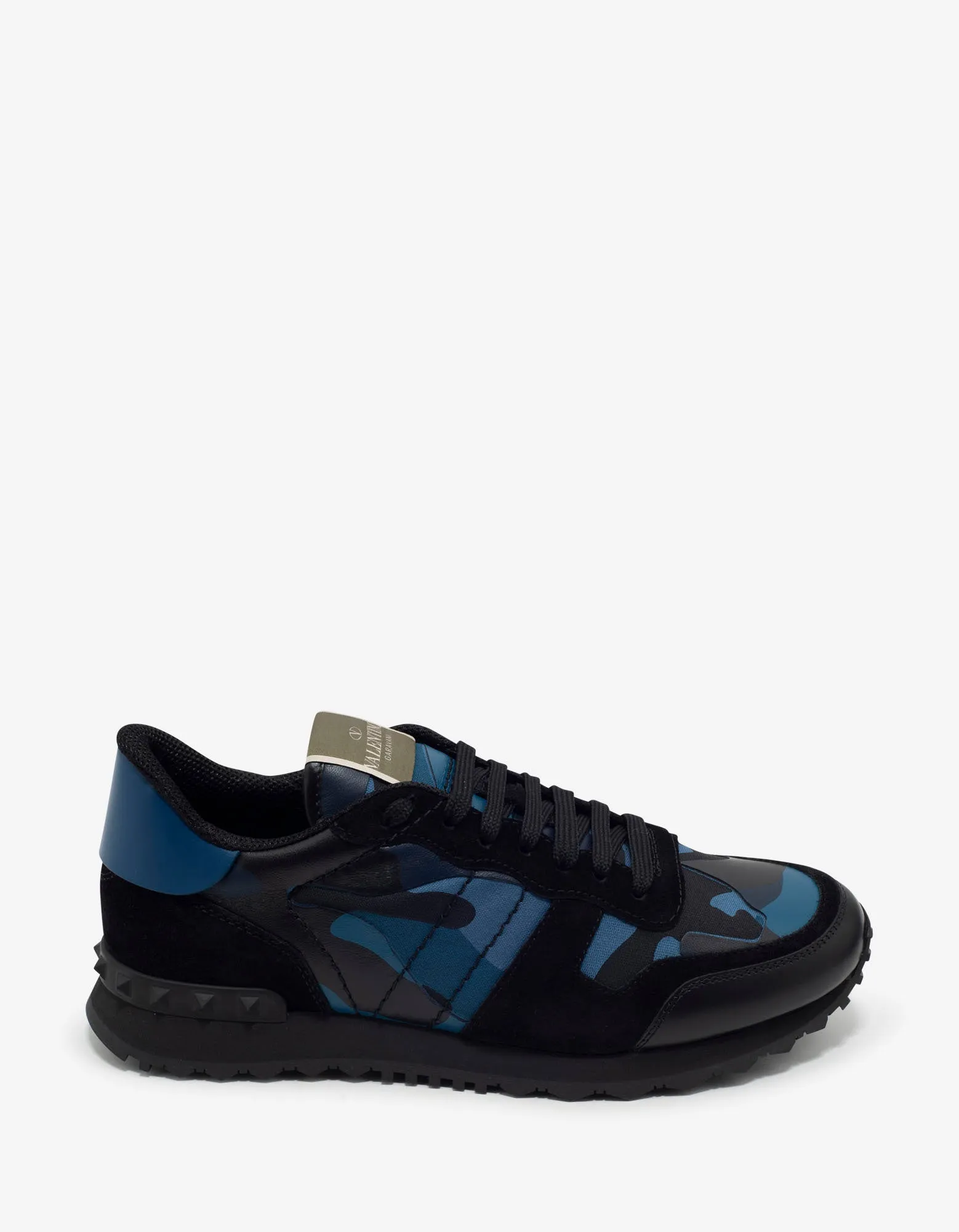 Blue & Black Camo Rockrunner Trainers