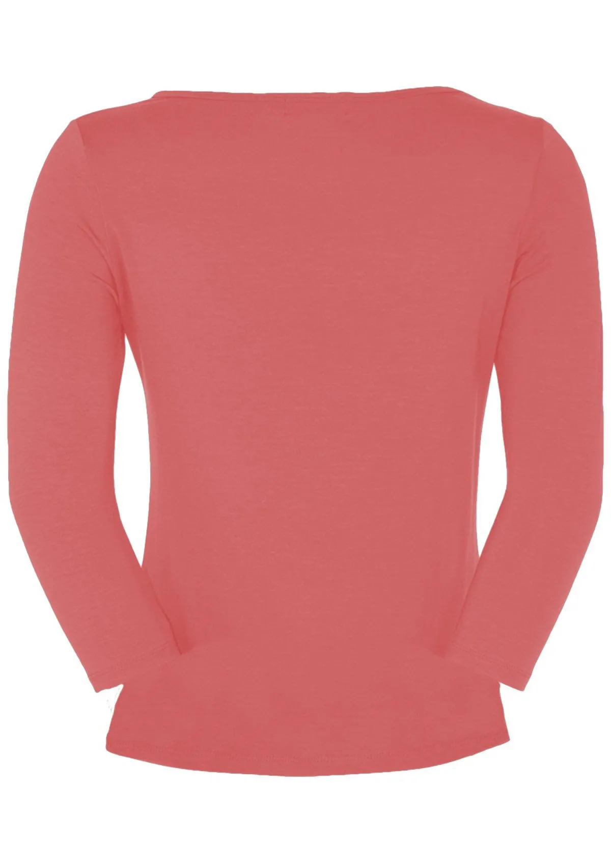 Boat Neck Top Rose Pink