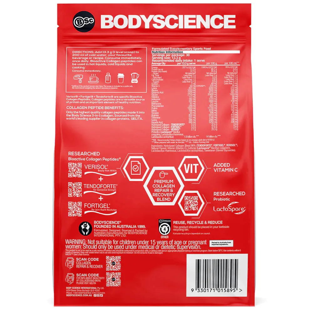 Body Science Collagen Repair and Recover 400g