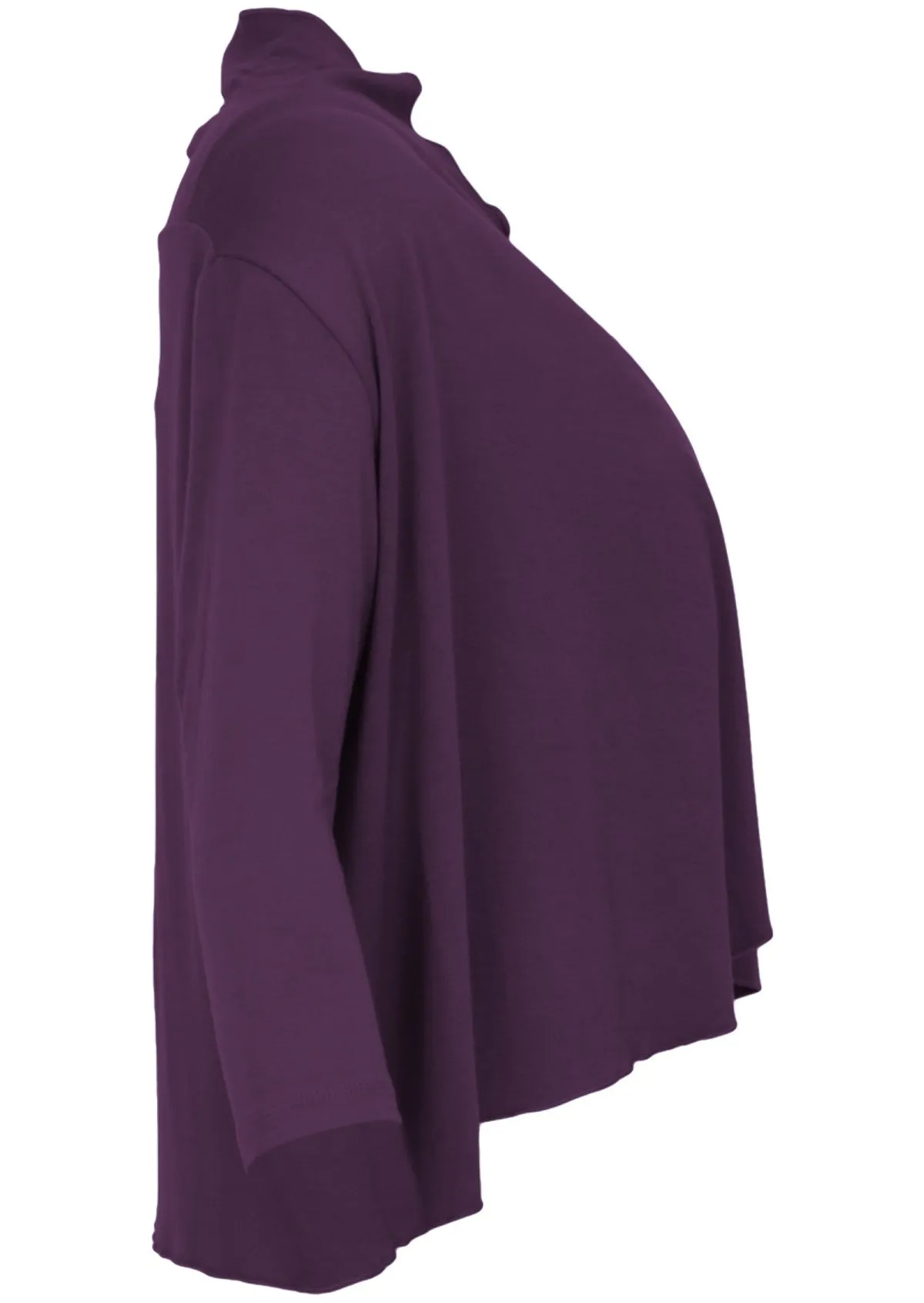 Bolero Cardi Dark Purple