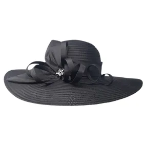 Bow Accented Dressy Hat