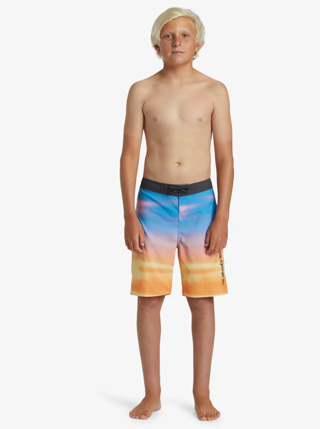 Boys 8-16 Everyday Fade 17" Boardshorts - Monaco Blue