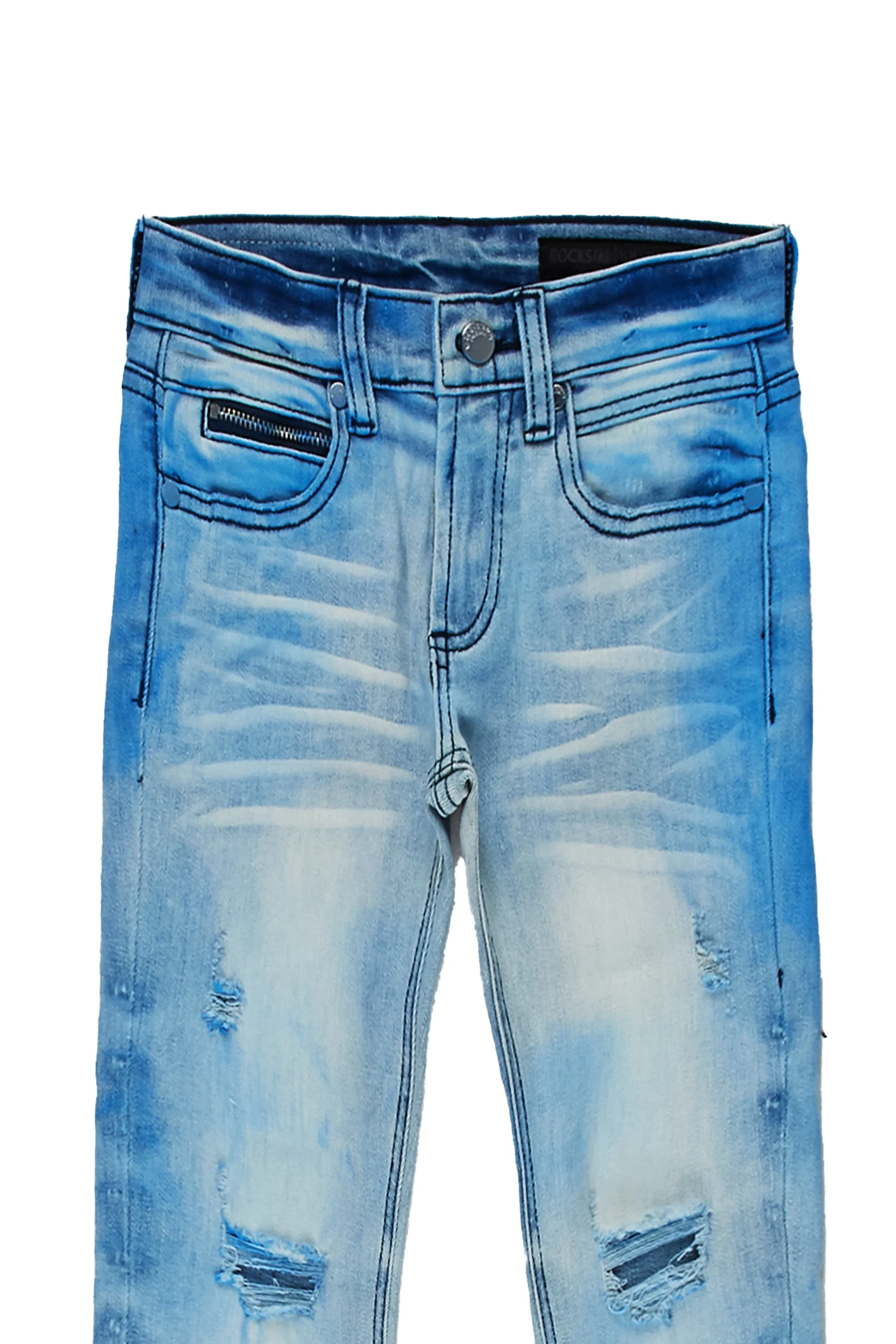 Boys Knox Blue 4 Pocket Jean