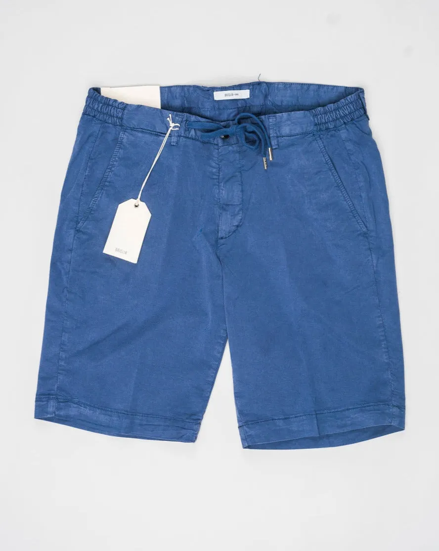 Briglia Malibu Drawstring Shorts / Blue