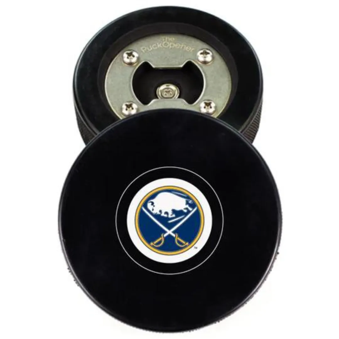 Buffalo Sabres NHL Souvenir Puck Bottle Opener