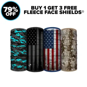 BUY 1 FLEECE FACE SHIELD ® PICK 3 FREE |   2 FREE GIFTS