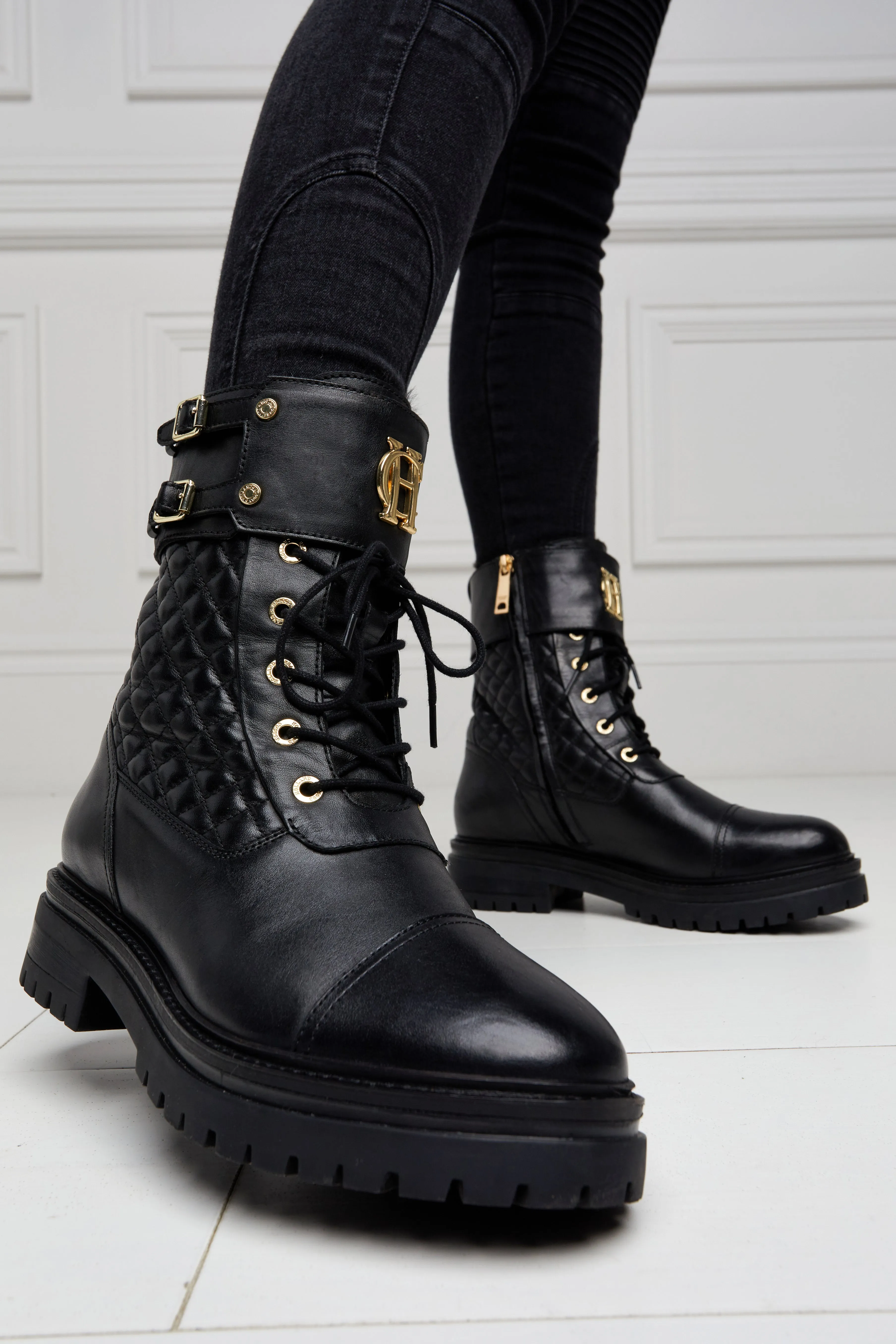 Camden Biker Boot (Black)