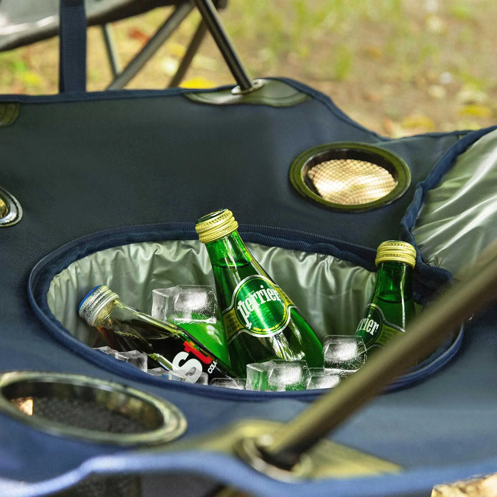 Camping Picnic Table With Cooler