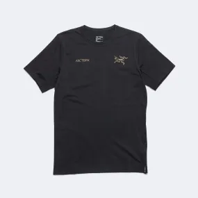 Captive Split SS T-Shirt - Black