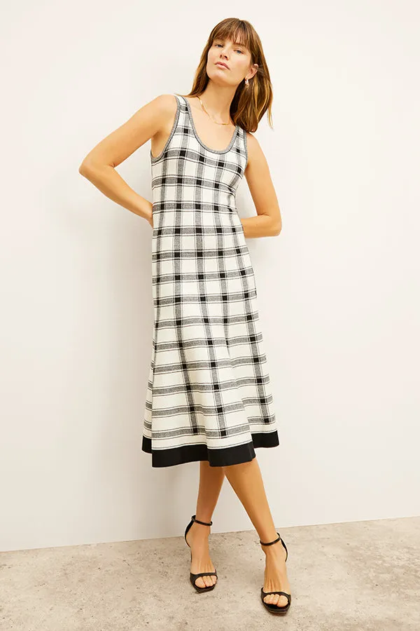 Carol Dress - Eco 365Knit :: Bold Check