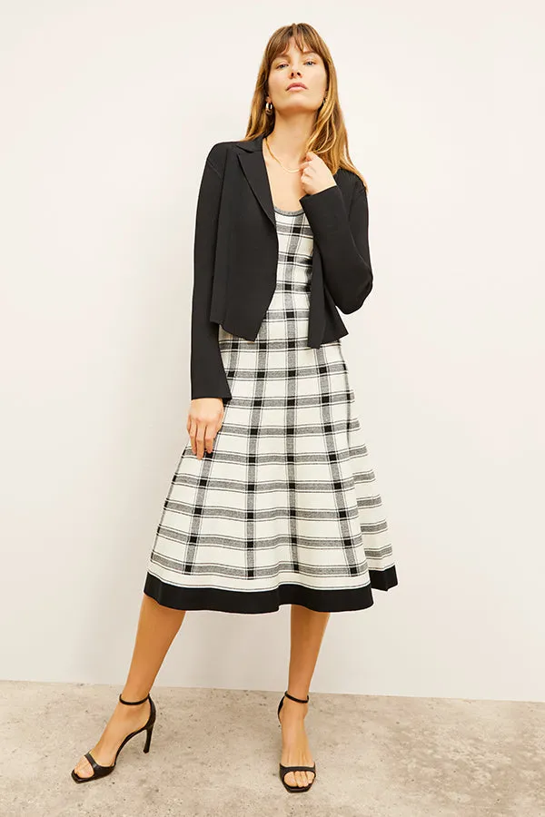 Carol Dress - Eco 365Knit :: Bold Check