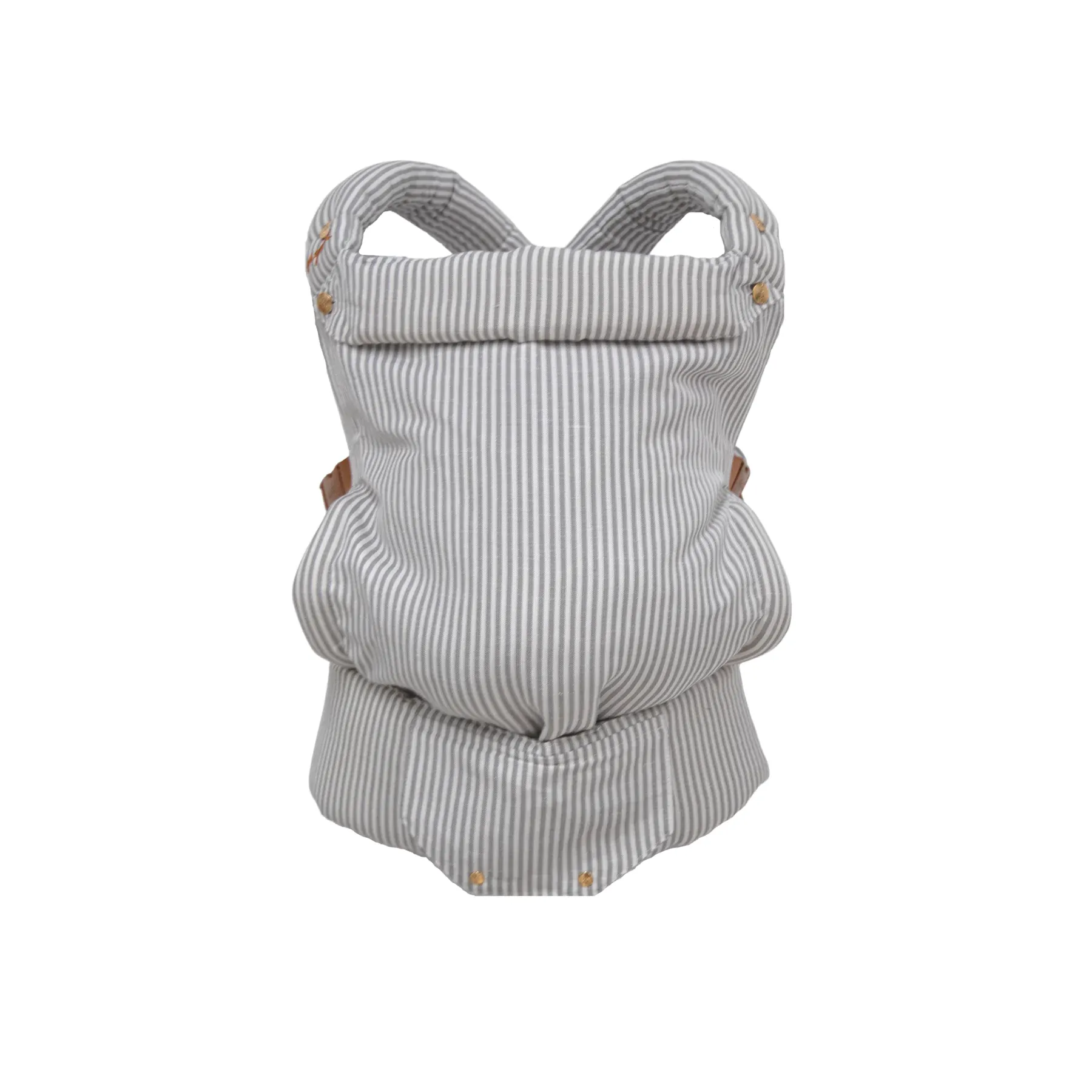 Chekoh - Grey Stripe Clip Baby Carrier