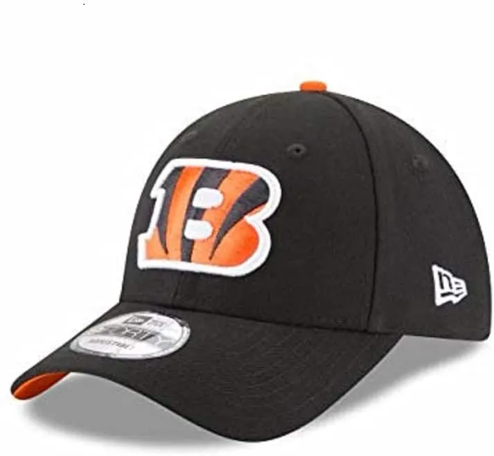 Cincinnati Bengals New Era Men's League 9Forty NFL Football Adjustable Hat