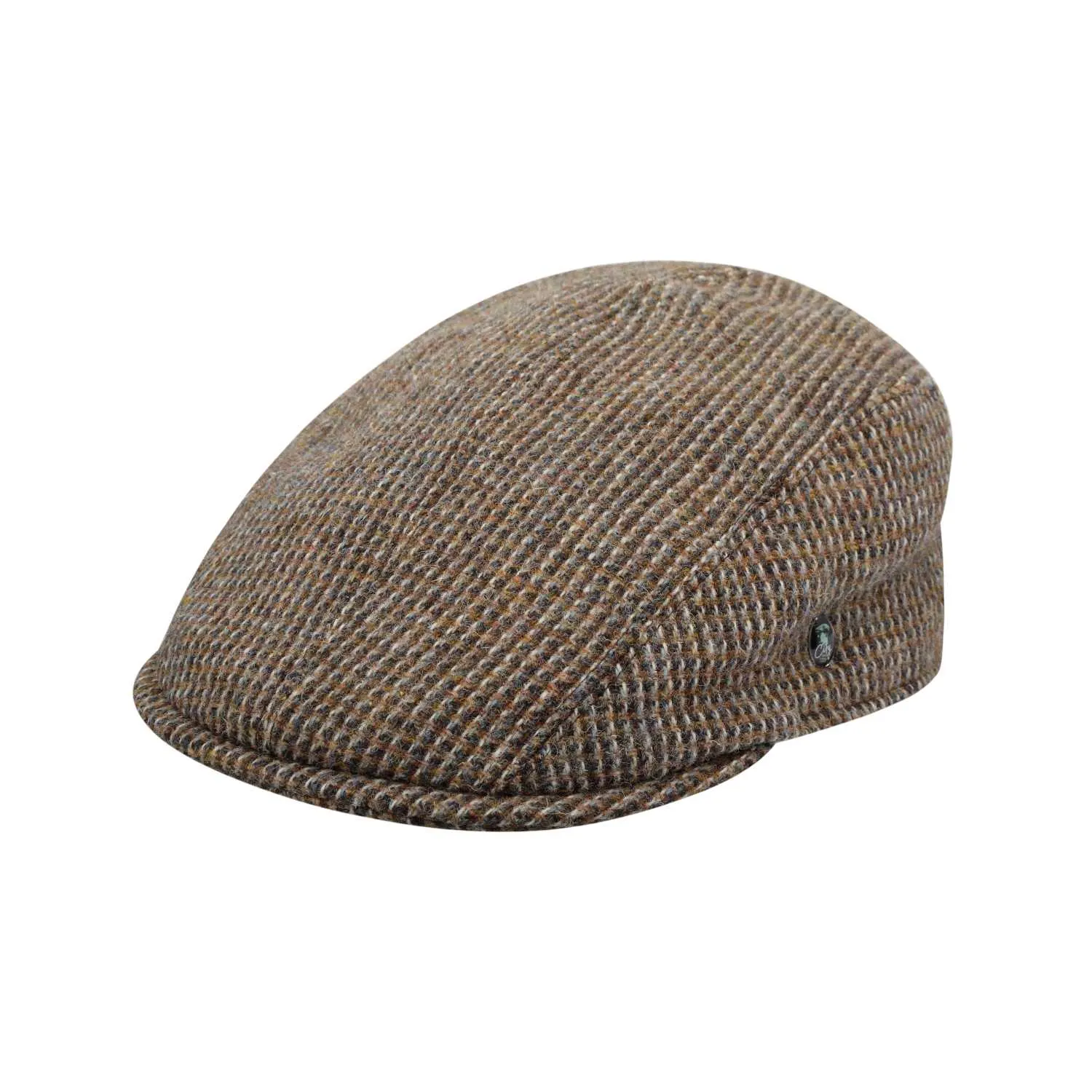 City Sport - Cool Comfort - Harris Tweed Flat Cap - Beige Barleycorn 3477