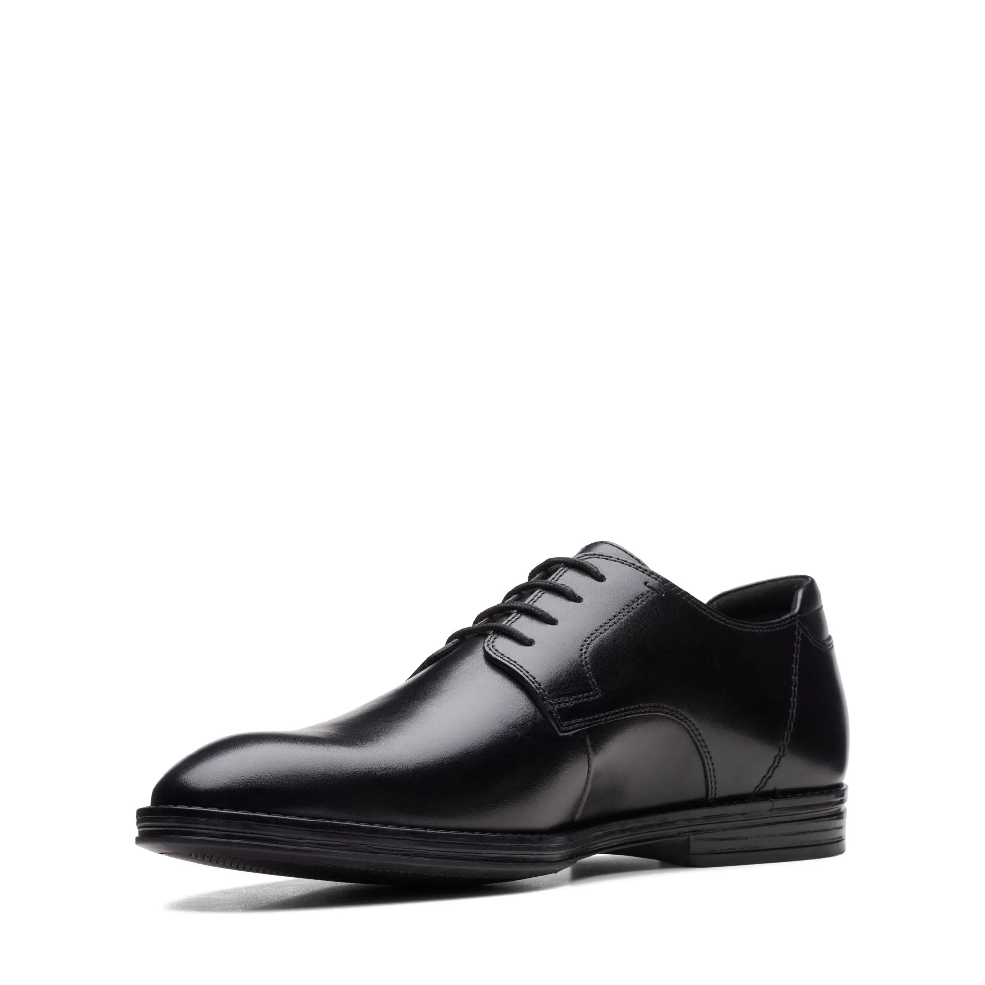 Clarks Citi Stride Walk Black Leather