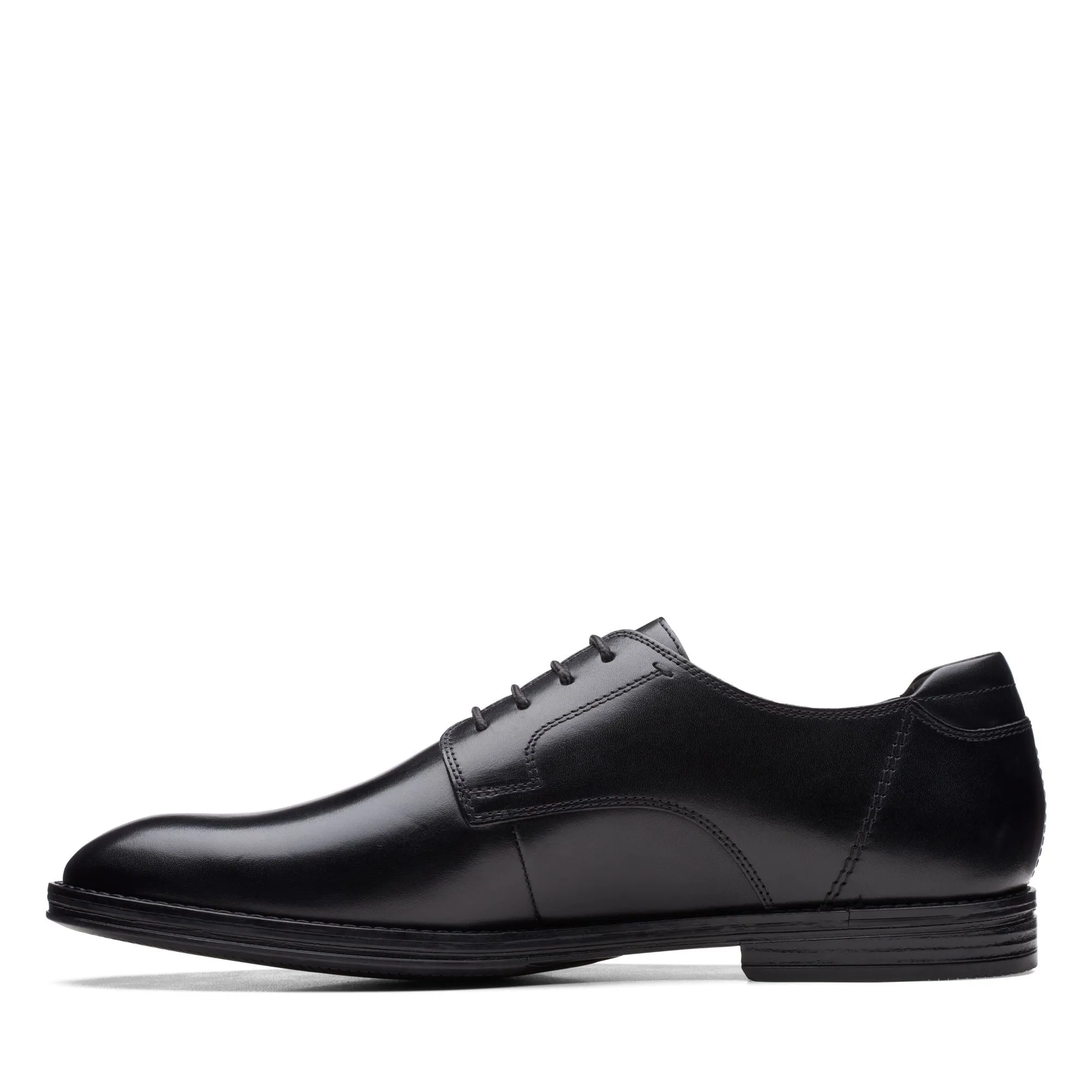 Clarks Citi Stride Walk Black Leather