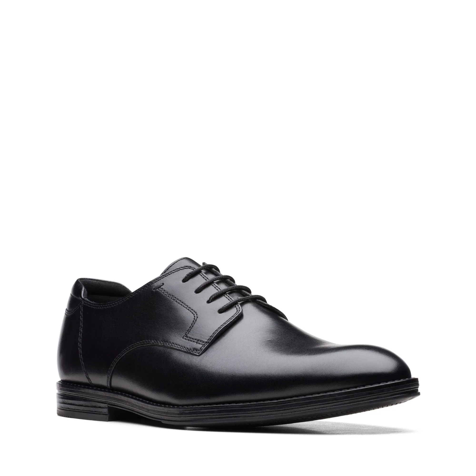 Clarks Citi Stride Walk Black Leather