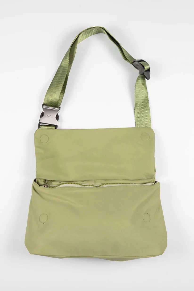 Club Crossbody Bag in Moss