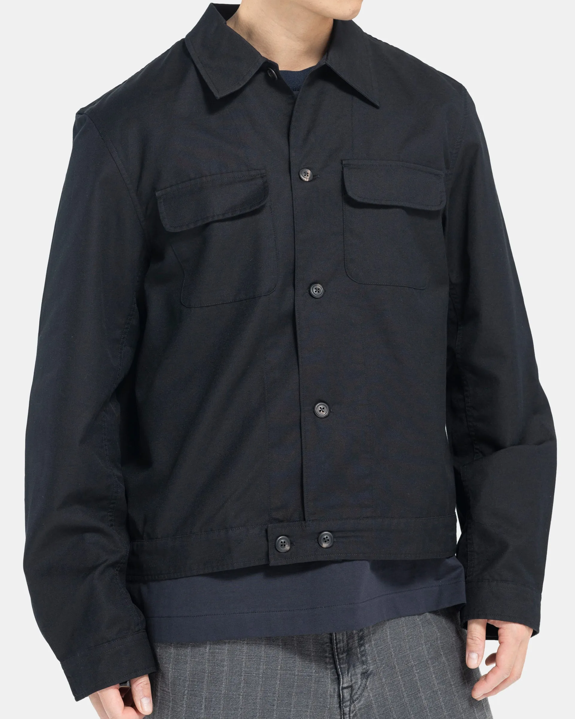 Coach Jacket in Deluxe Black