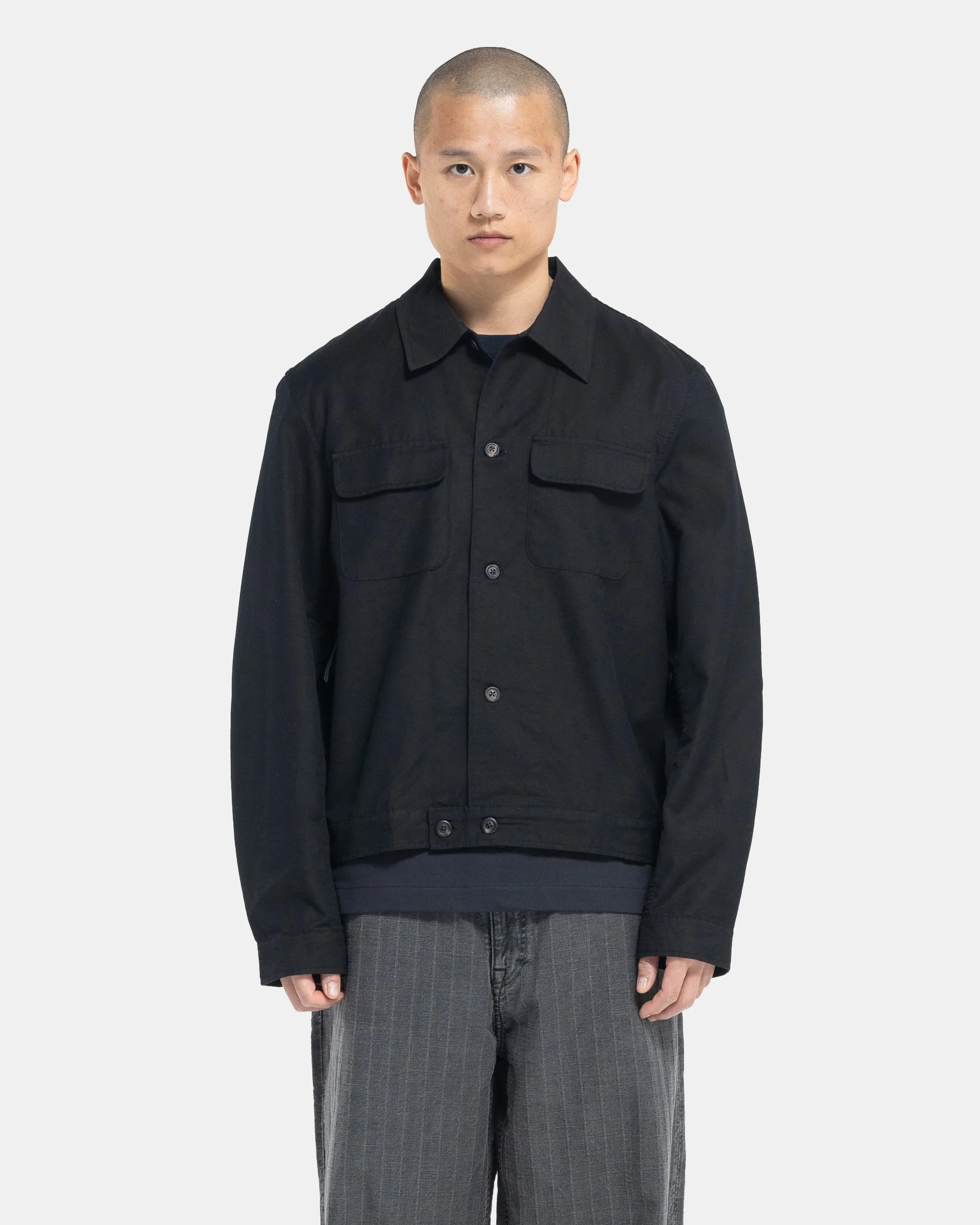 Coach Jacket in Deluxe Black