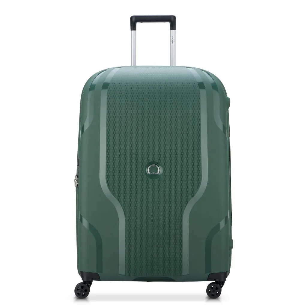 Delsey Clavel MR 76cm Medium Hardsided Spinner Luggage - Deep Green