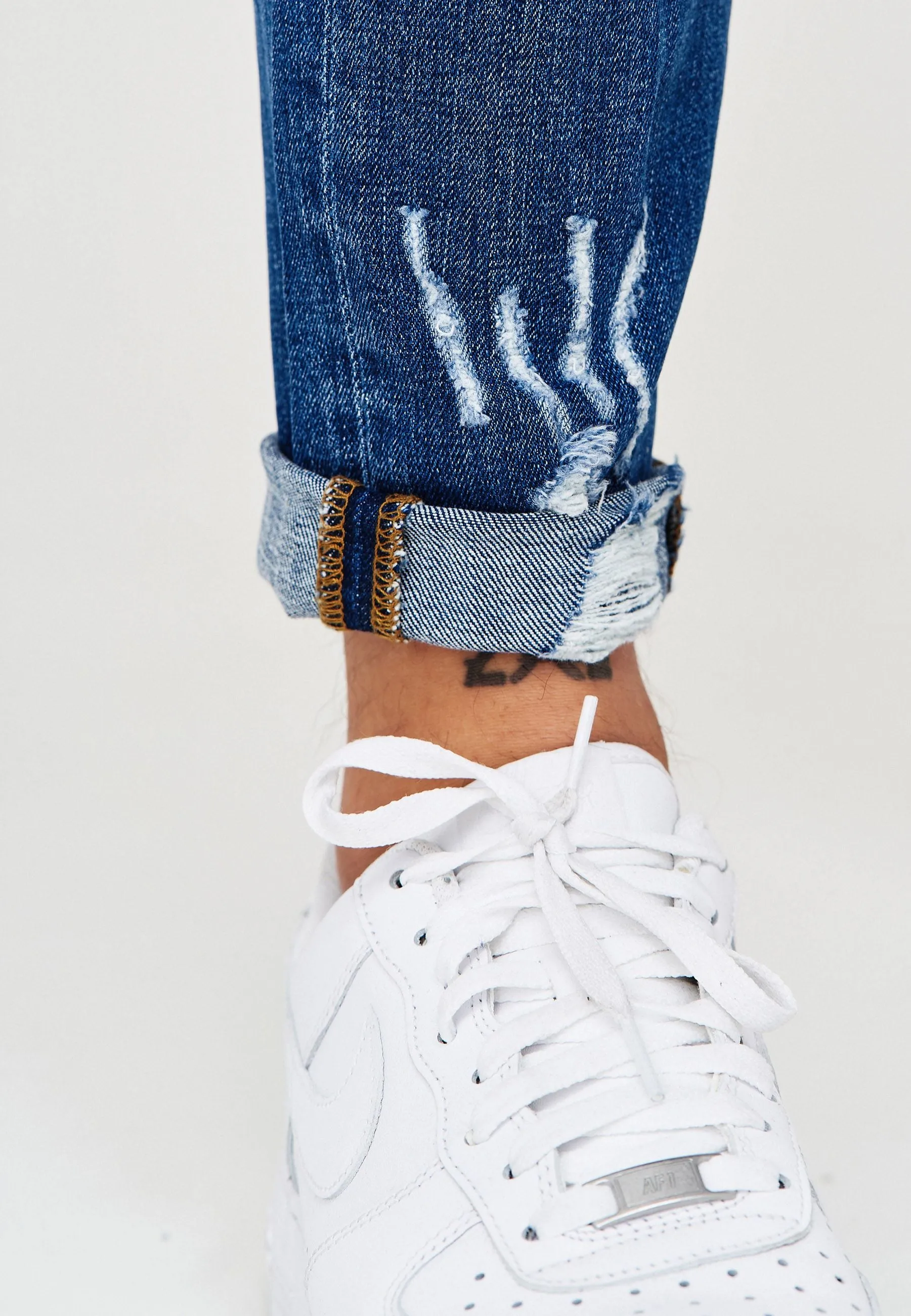 Destroyed Jeans Blau 3667