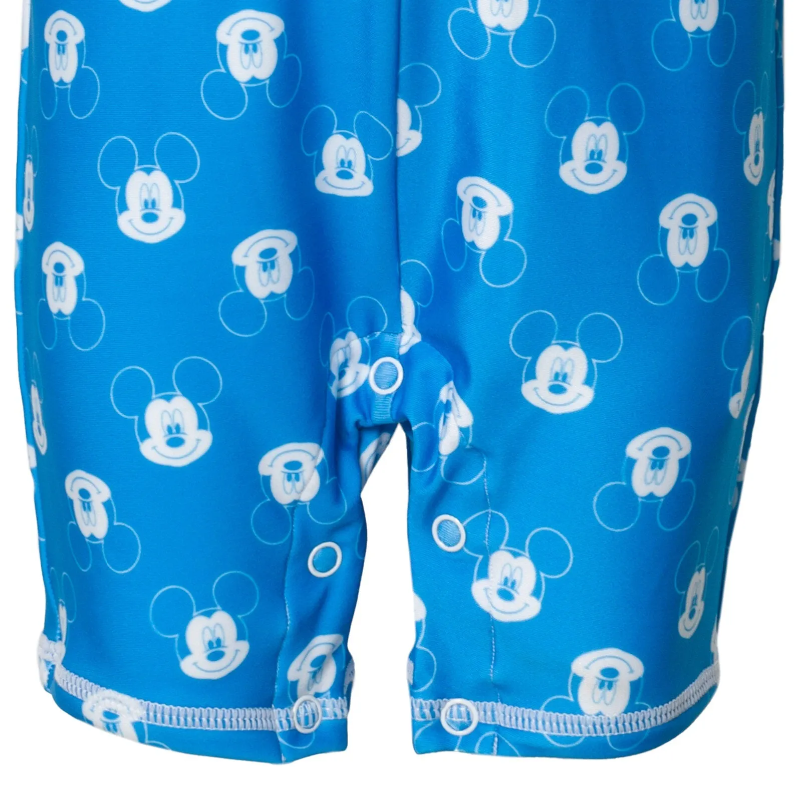 Disney Mickey Mouse Half Zip UPF 50  One Piece Bathing Suit