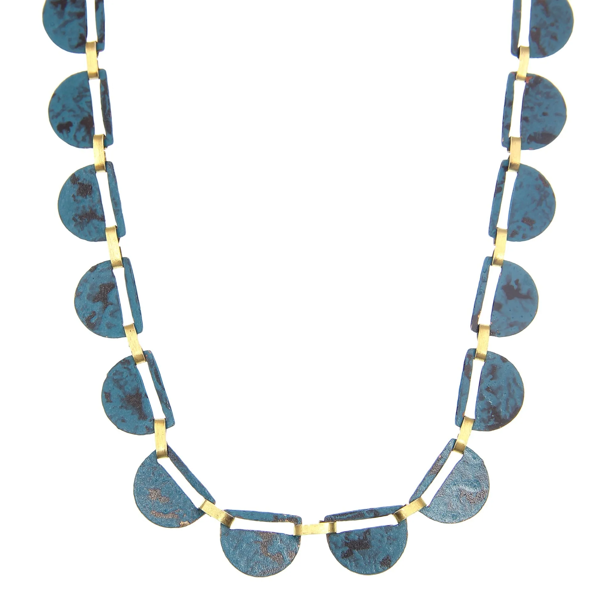 Ekta Necklace, blue - Wholesale