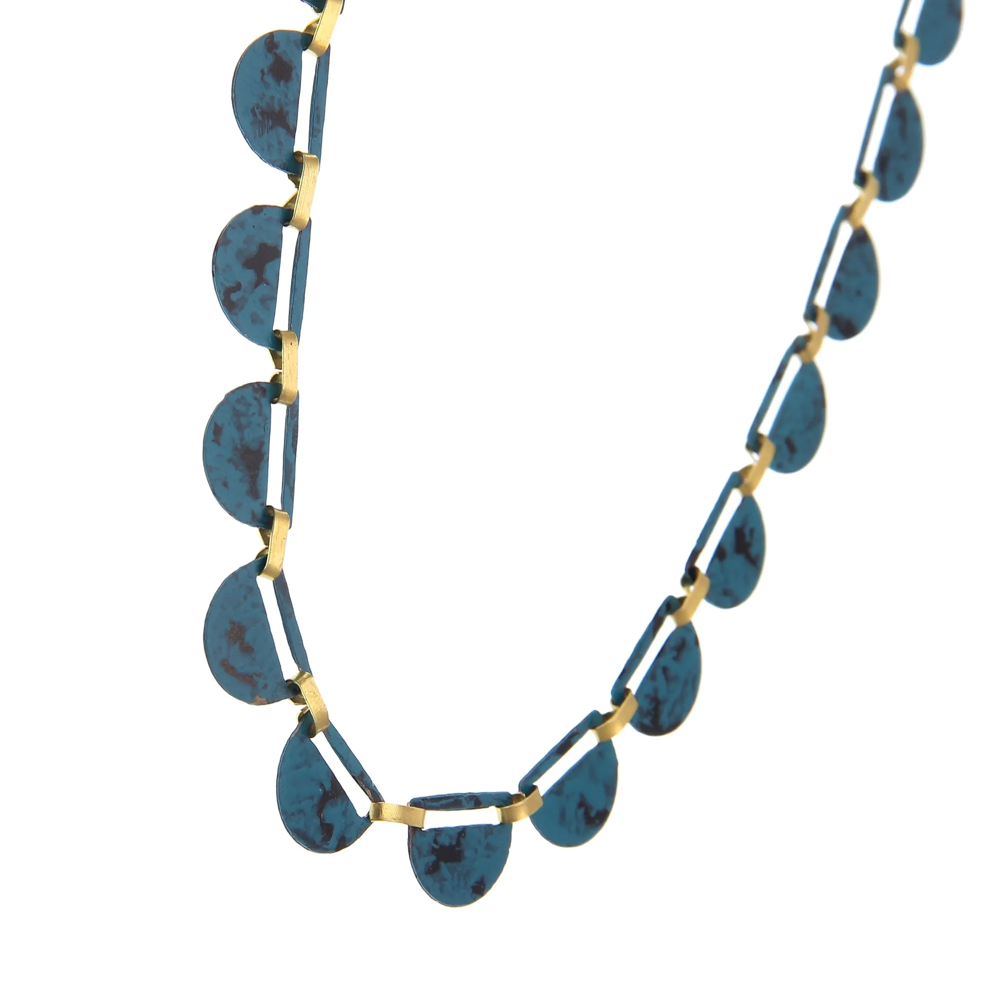 Ekta Necklace, blue - Wholesale