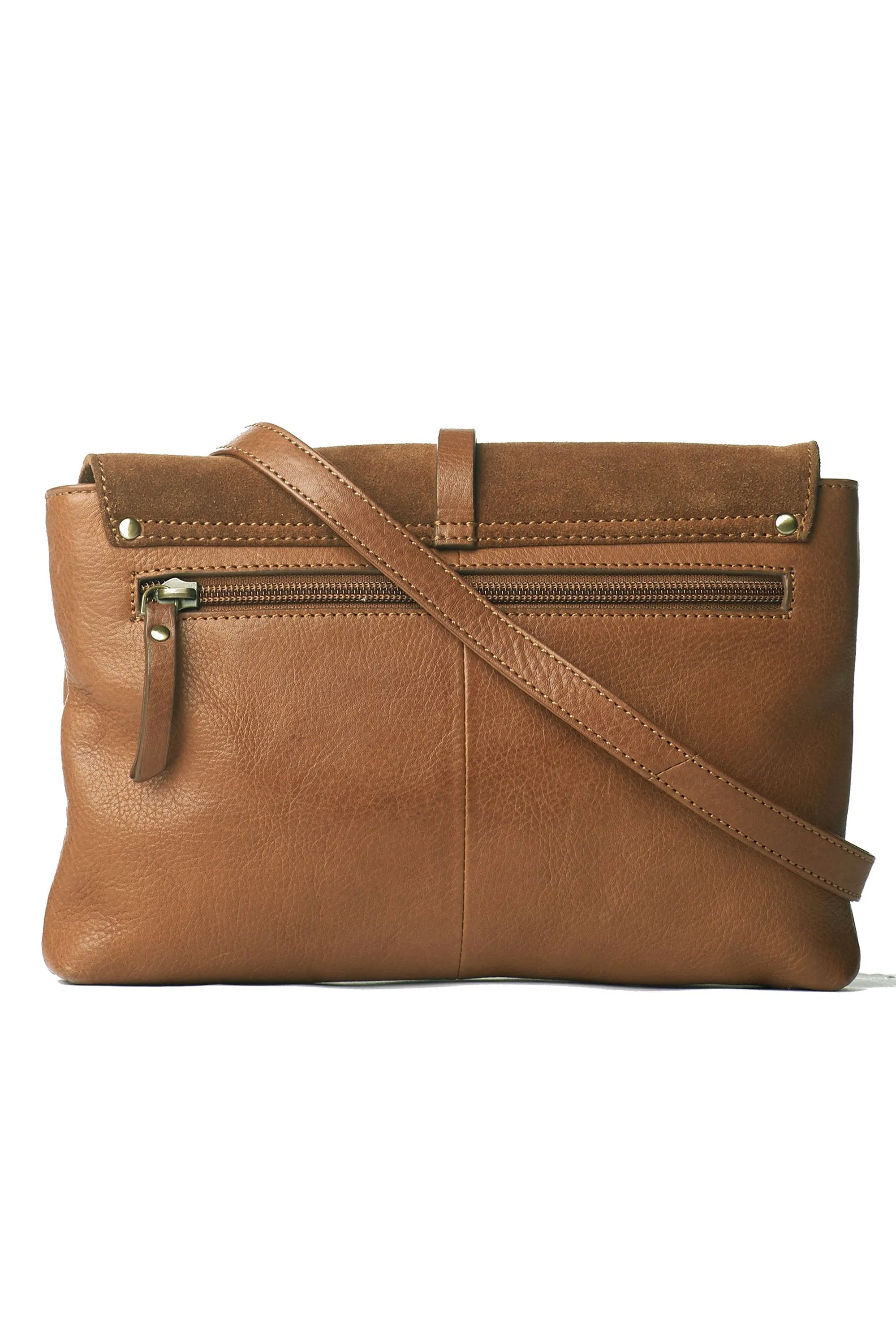 ella midi wild oak soft grain leather