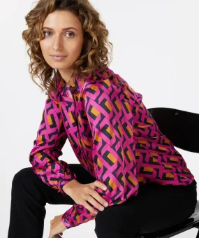 Esqualo Basic Geo Blouse