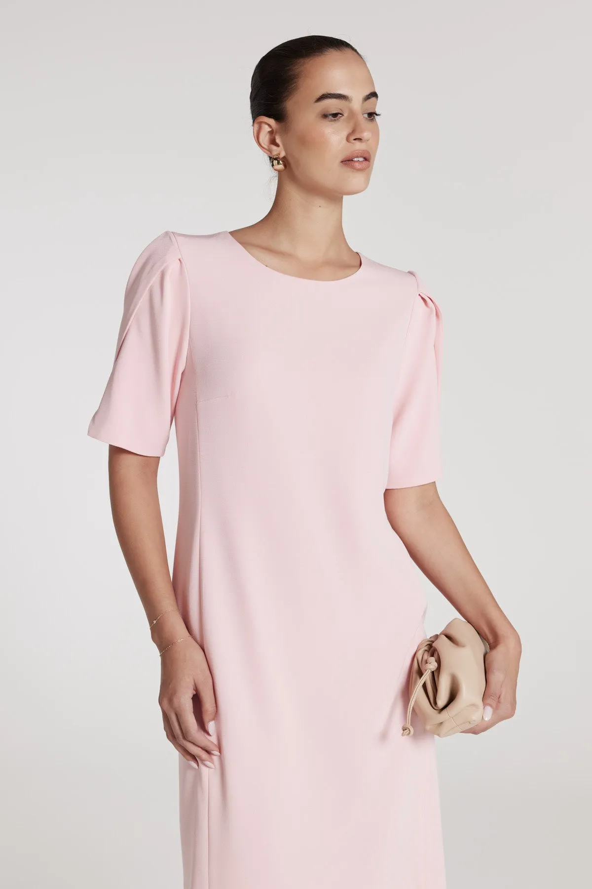 Faye Dress - Petal Pink