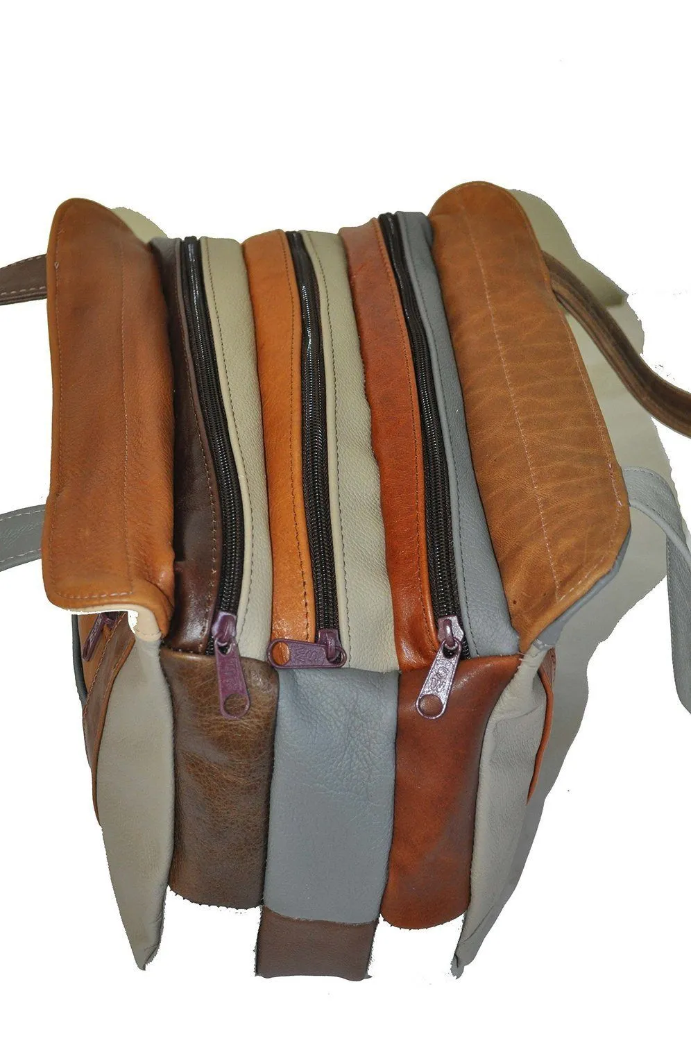 Fine Soft Mexican Leather Shoulder Bags - Multi Color