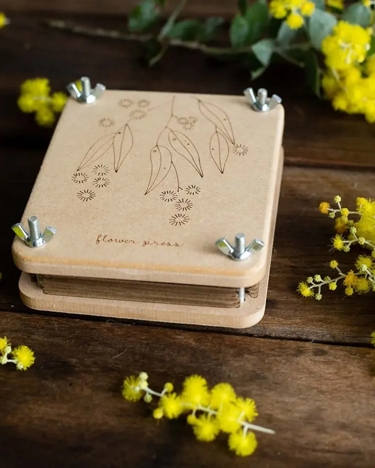 Flower Press ‘Wattle’ Mini