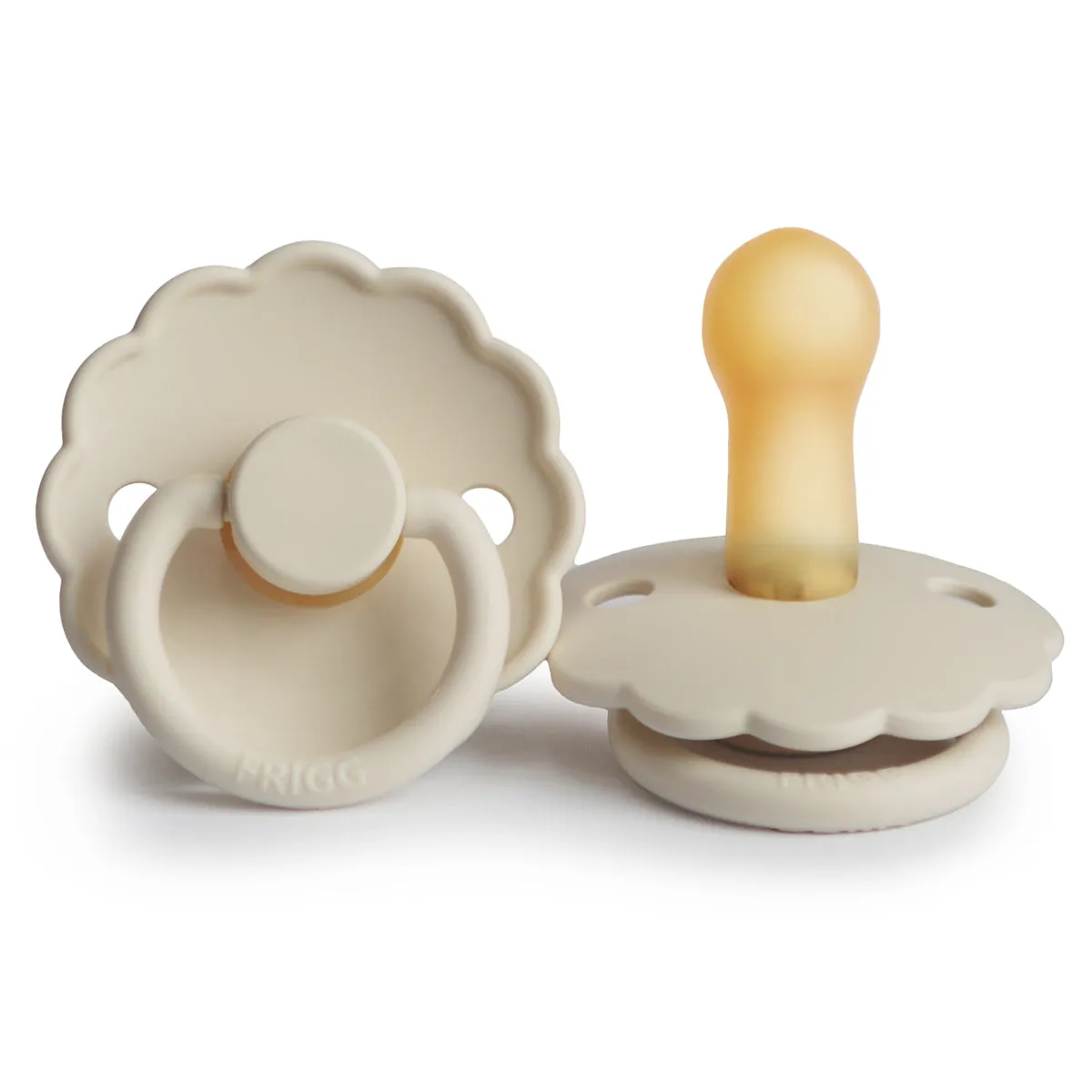 Frigg Pacifier - Daisy Cream 2 Pack