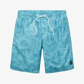 Frond Swim Shorts (Blue)