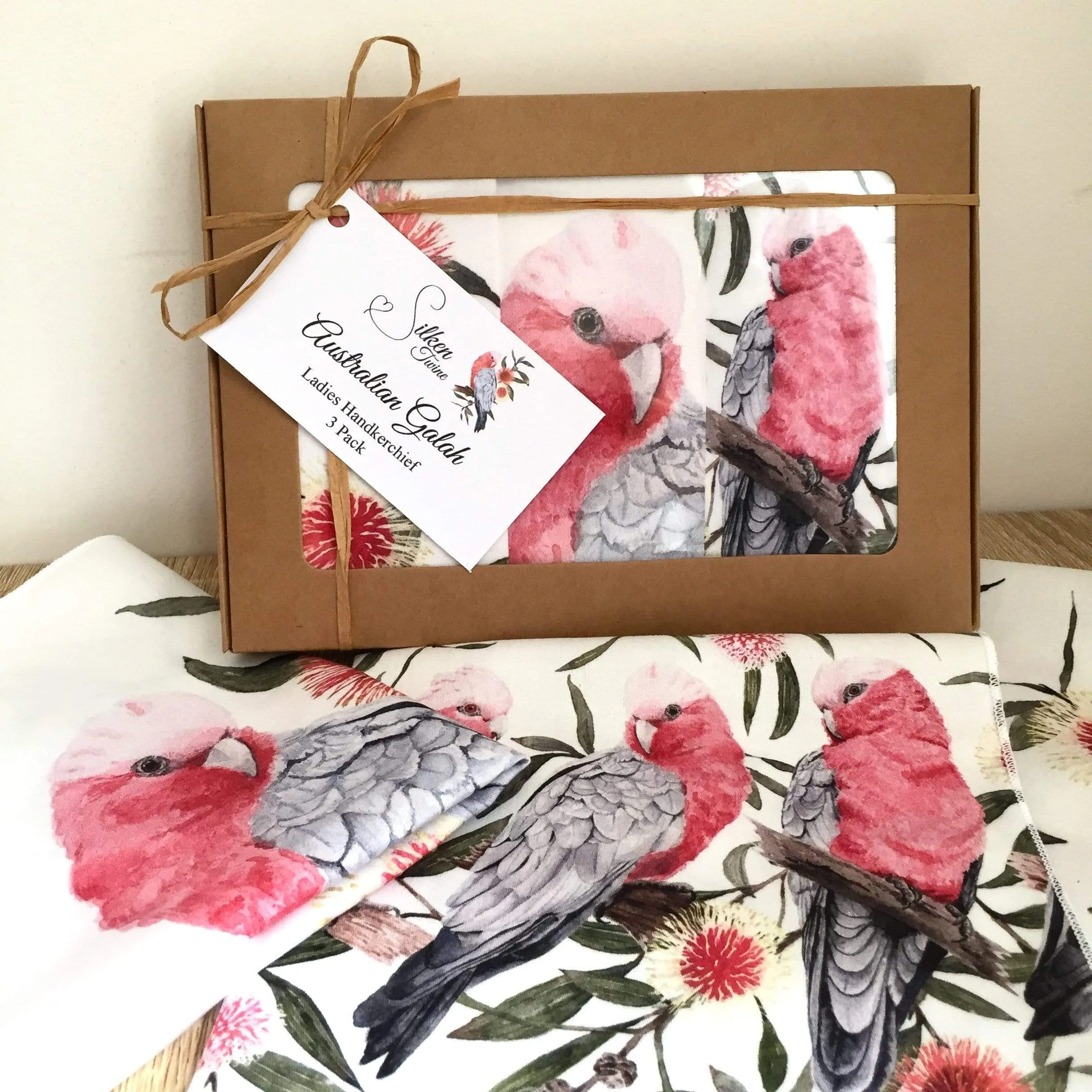 Galah Handkerchief 3 pack