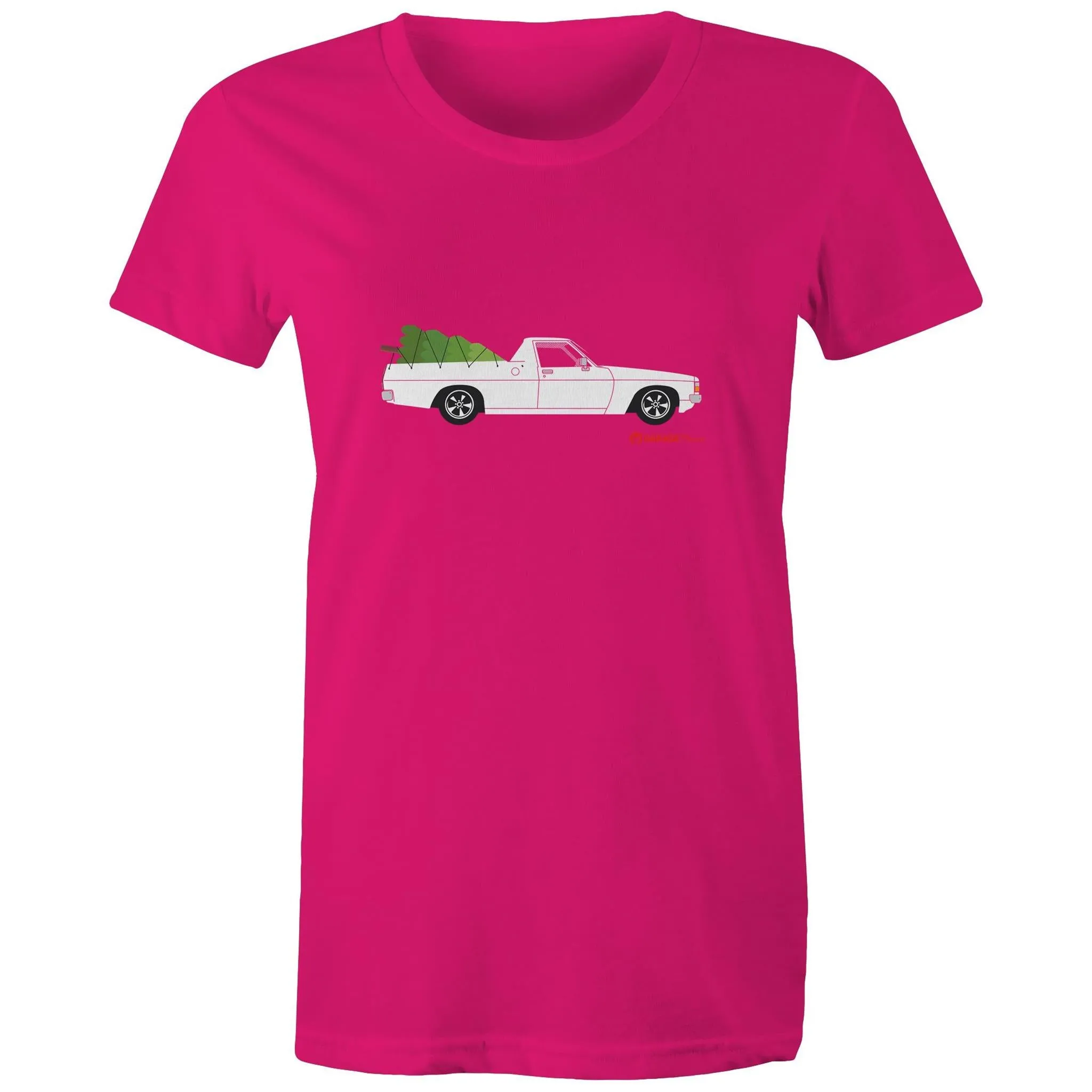 Gavan's Christmas WB Ute Women's Maple Tee