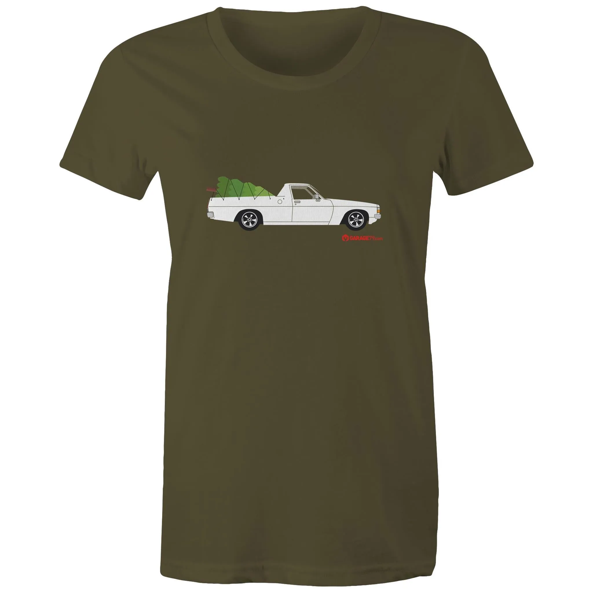 Gavan's Christmas WB Ute Women's Maple Tee