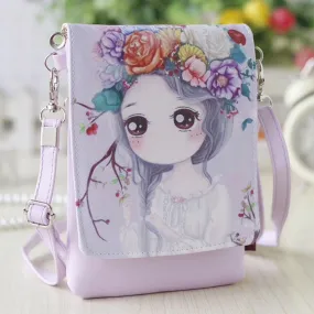 Girls Flap Crossbody Bag