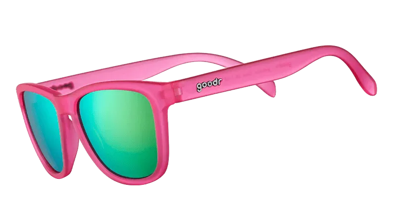 Goodr "Flamingos on a Booze Cruise" Polarized Sunglasses