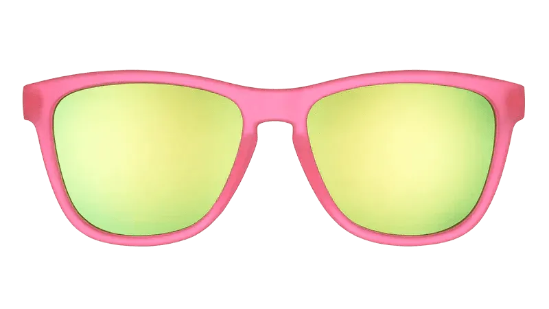 Goodr "Flamingos on a Booze Cruise" Polarized Sunglasses