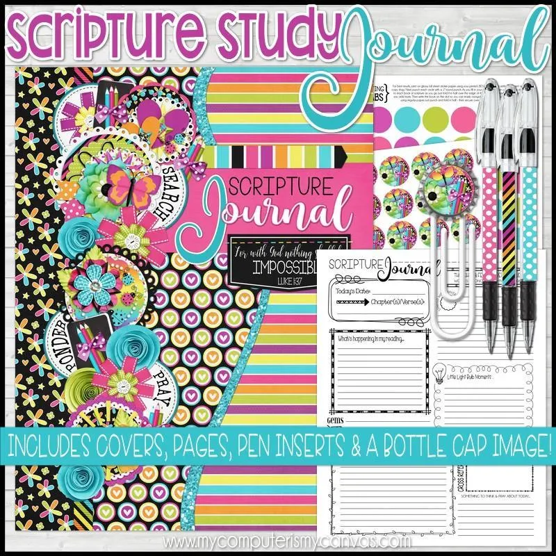 Gospel Journal Trio {BUNDLE} PRINTABLE