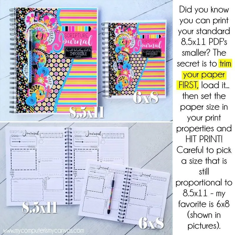 Gospel Journal Trio {BUNDLE} PRINTABLE