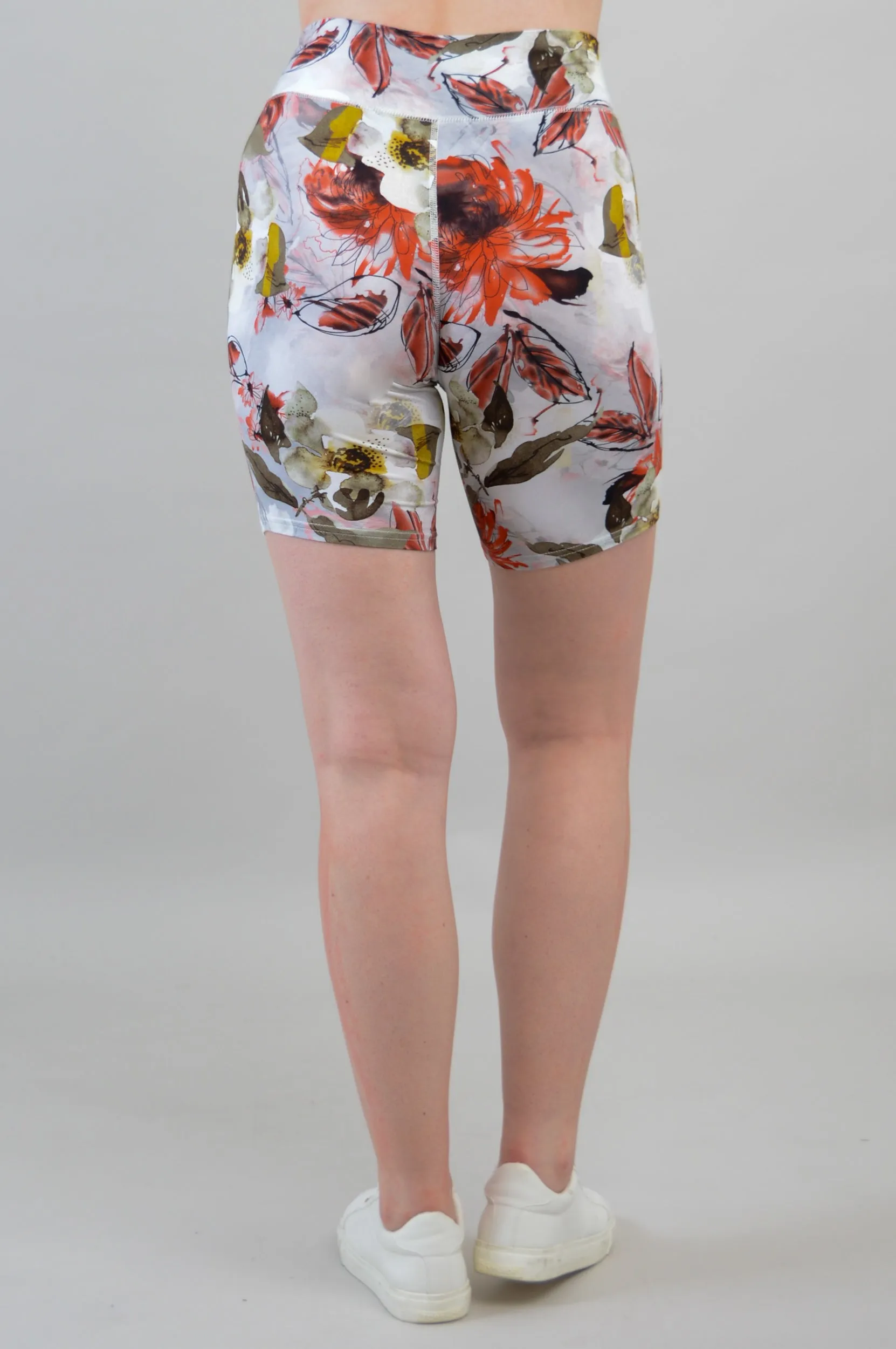 Hallie Shorts, Floral Youth, Bamboo