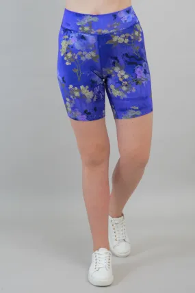 Hallie Shorts, Violet Garden, Bamboo