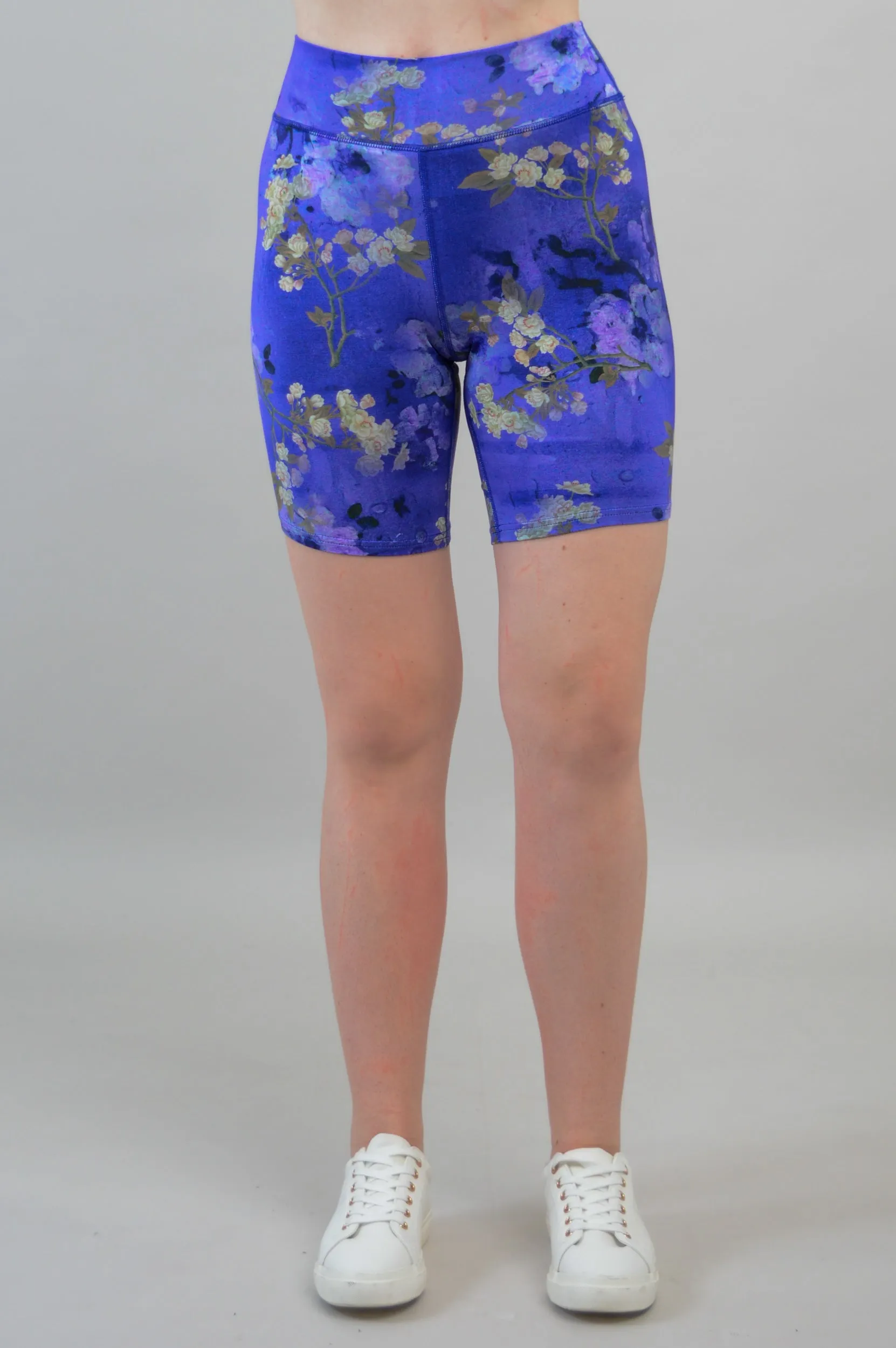 Hallie Shorts, Violet Garden, Bamboo